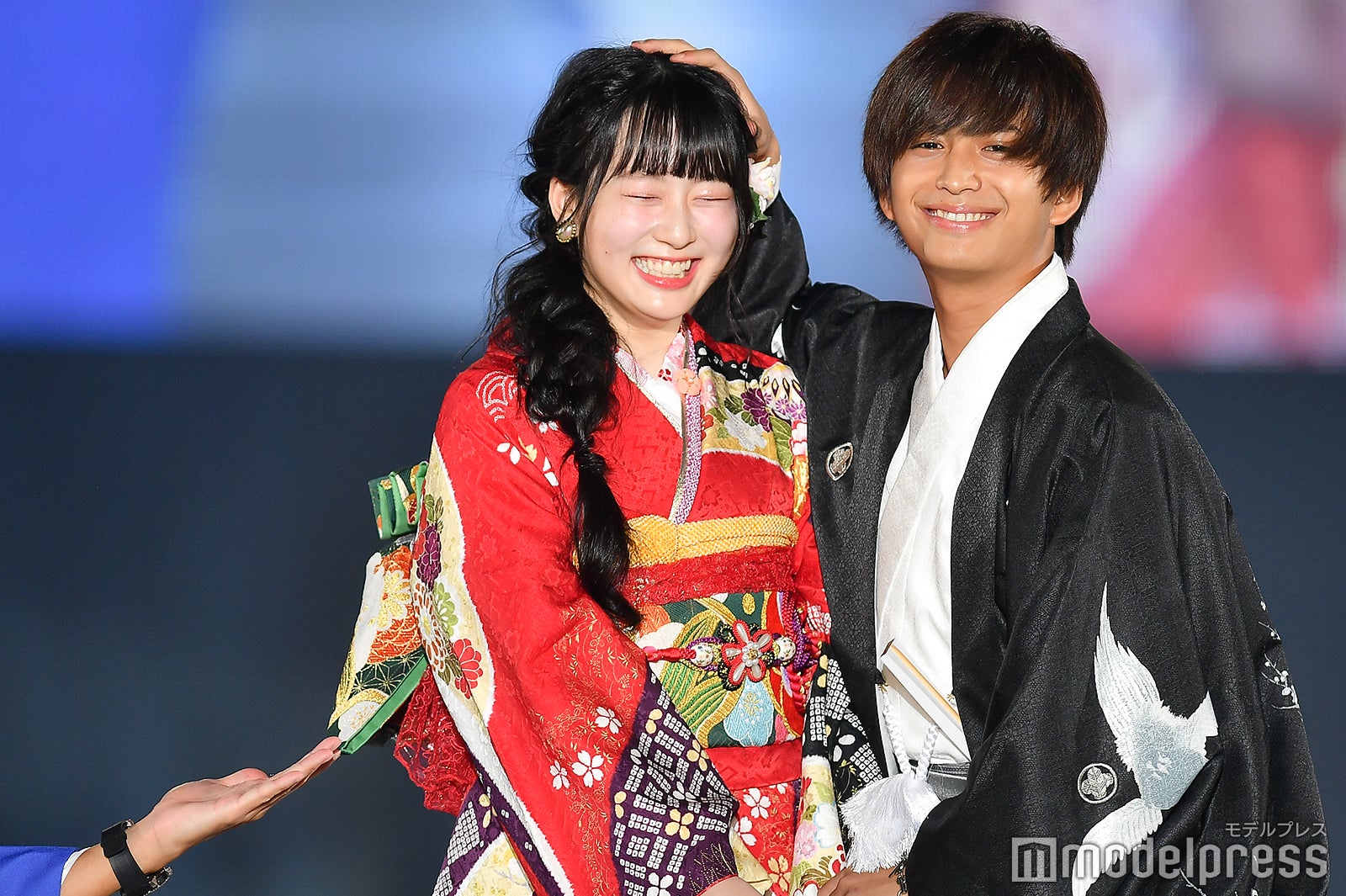 越智ゆらの、中島健 （C）モデルプレス