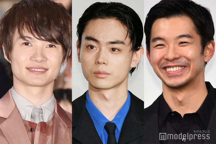 神木隆之介、菅田将暉、仲野太賀(C)モデルプレス