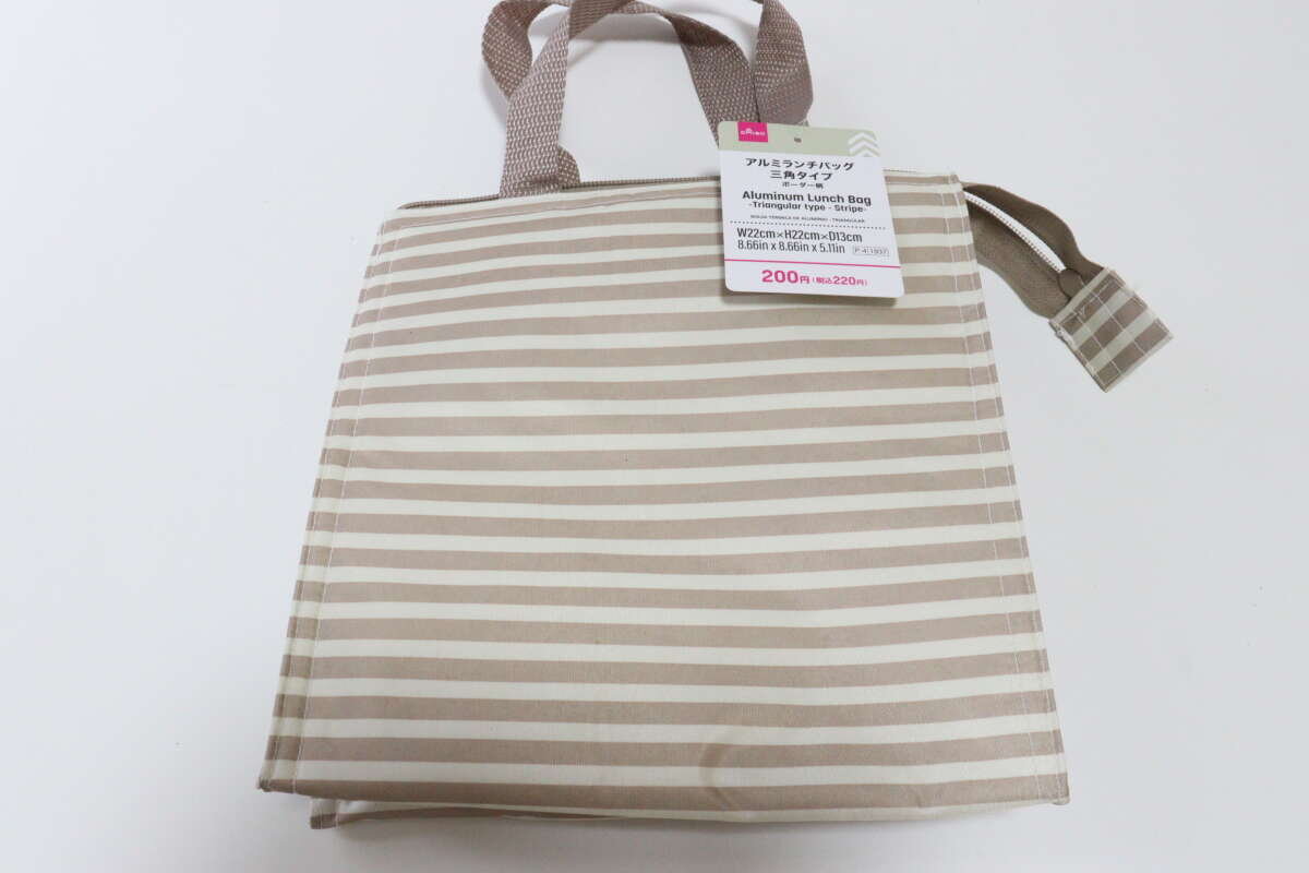 黙ってれば100均ってバレない！「こういうのがいいんだよ…！」シンプルで使いやすいバッグ