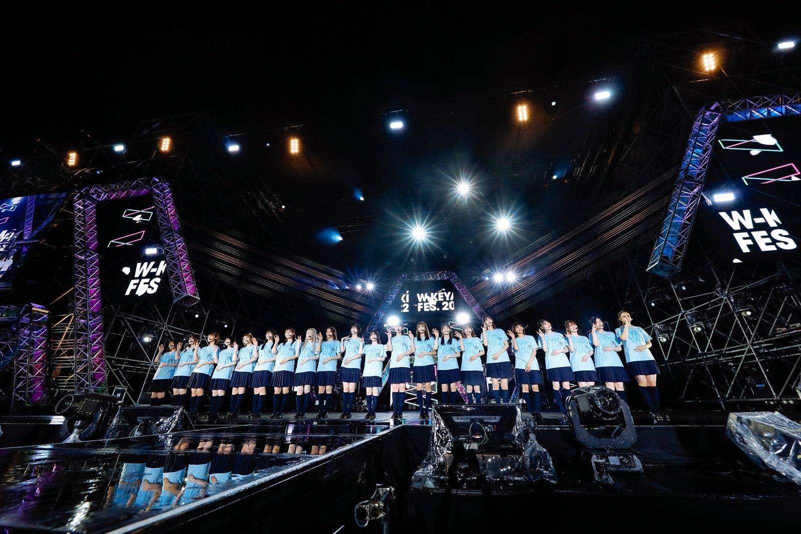 櫻坂46／「W-KEYAKI FES. 2022」より（提供写真）