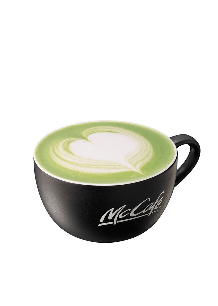 抹茶ラテ/画像提供:日本マクドナルド