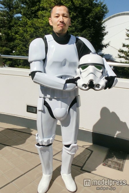 選考で選ばれたストーム・トルーパーの仮装ゲスト