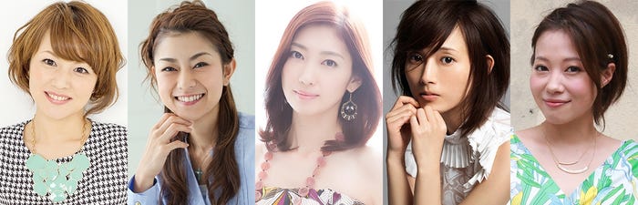 中澤裕子、石黒彩、飯田圭織、安倍なつみ、福田明日香 (画像提供:フジテレビ)