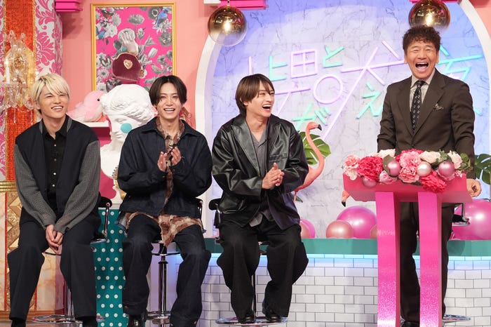 篠塚大輝、橋本将生、猪俣周杜、上田晋也(C)日本テレビ