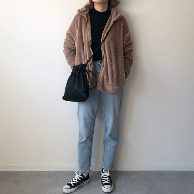 ボアフリースジャケット