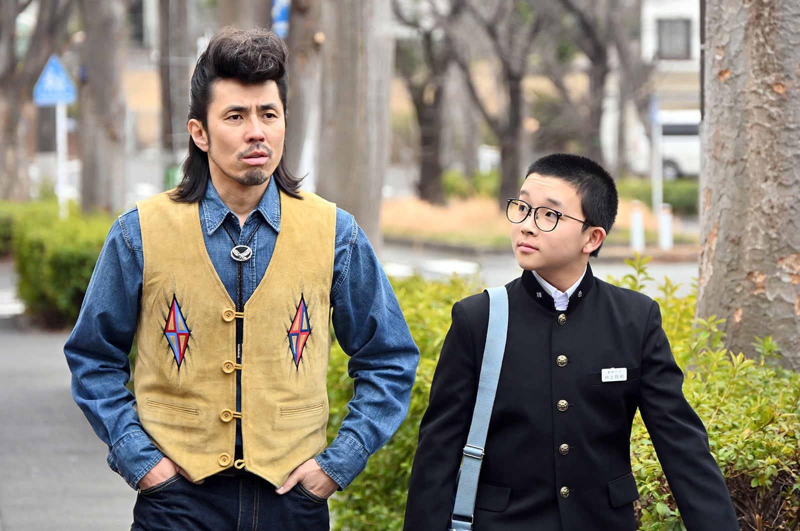 袴田吉彦、中田理智「不適切にもほどがある！」第7話より（C）TBS