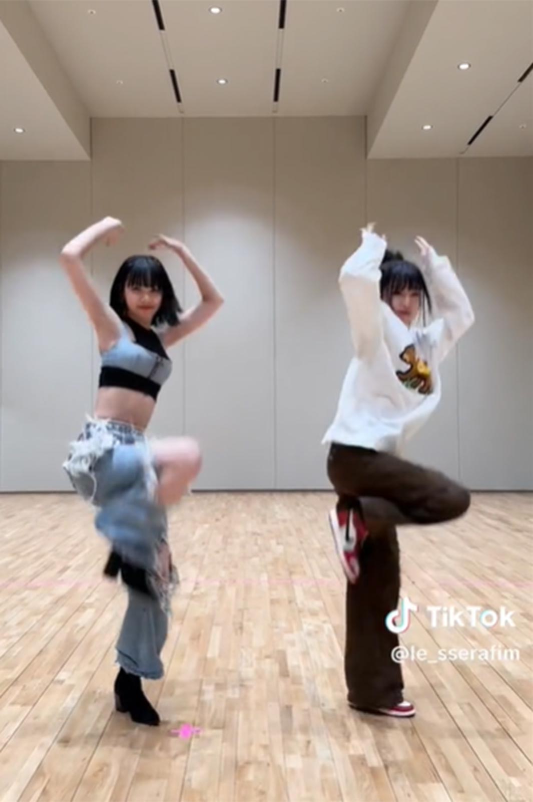 LE SSERAFIM公式Tik Tokより