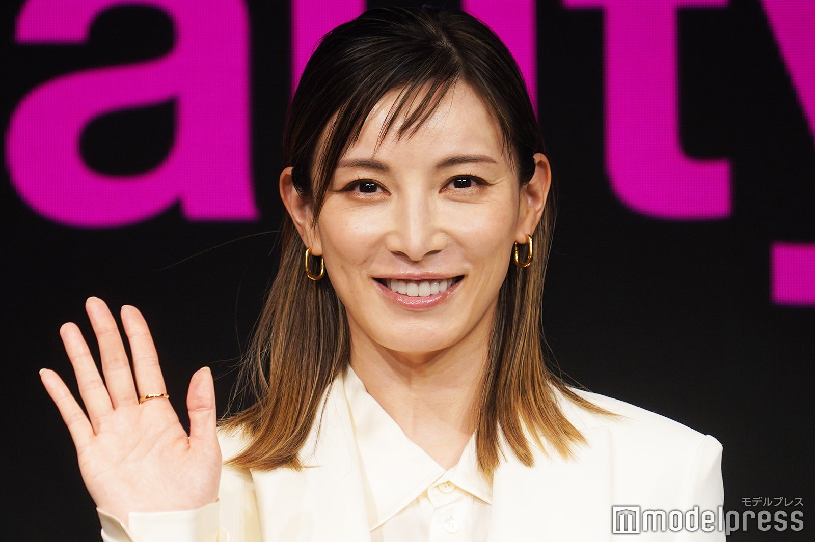 加藤あい、9年ぶり広告イベント登場 食生活など“大切にしている習慣”3つ明かす