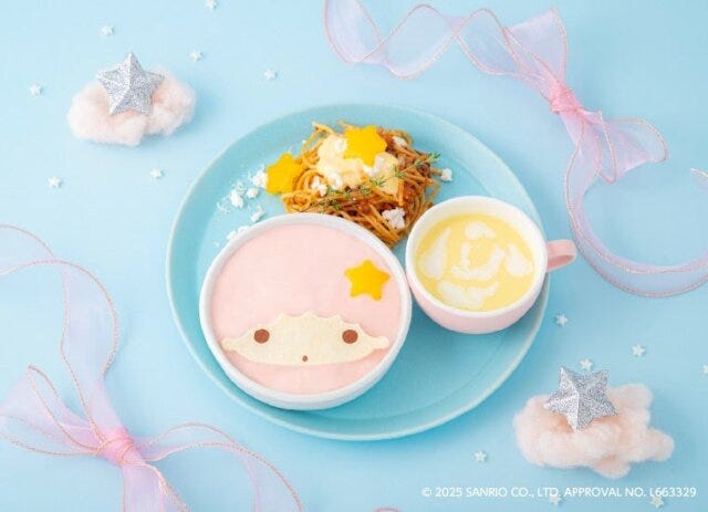 キキ＆ララのテーマカフェのグラタンプレート