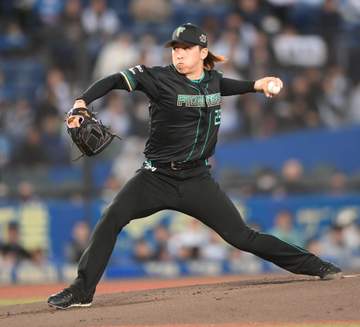 日本ハム・細野 5回3失点勝敗付かず ノーノー相手のロッテに初失点