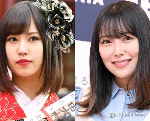 元NMB48白間美瑠&古賀成美、プリクラ公開 9年前の制服ショットにも注目集まる