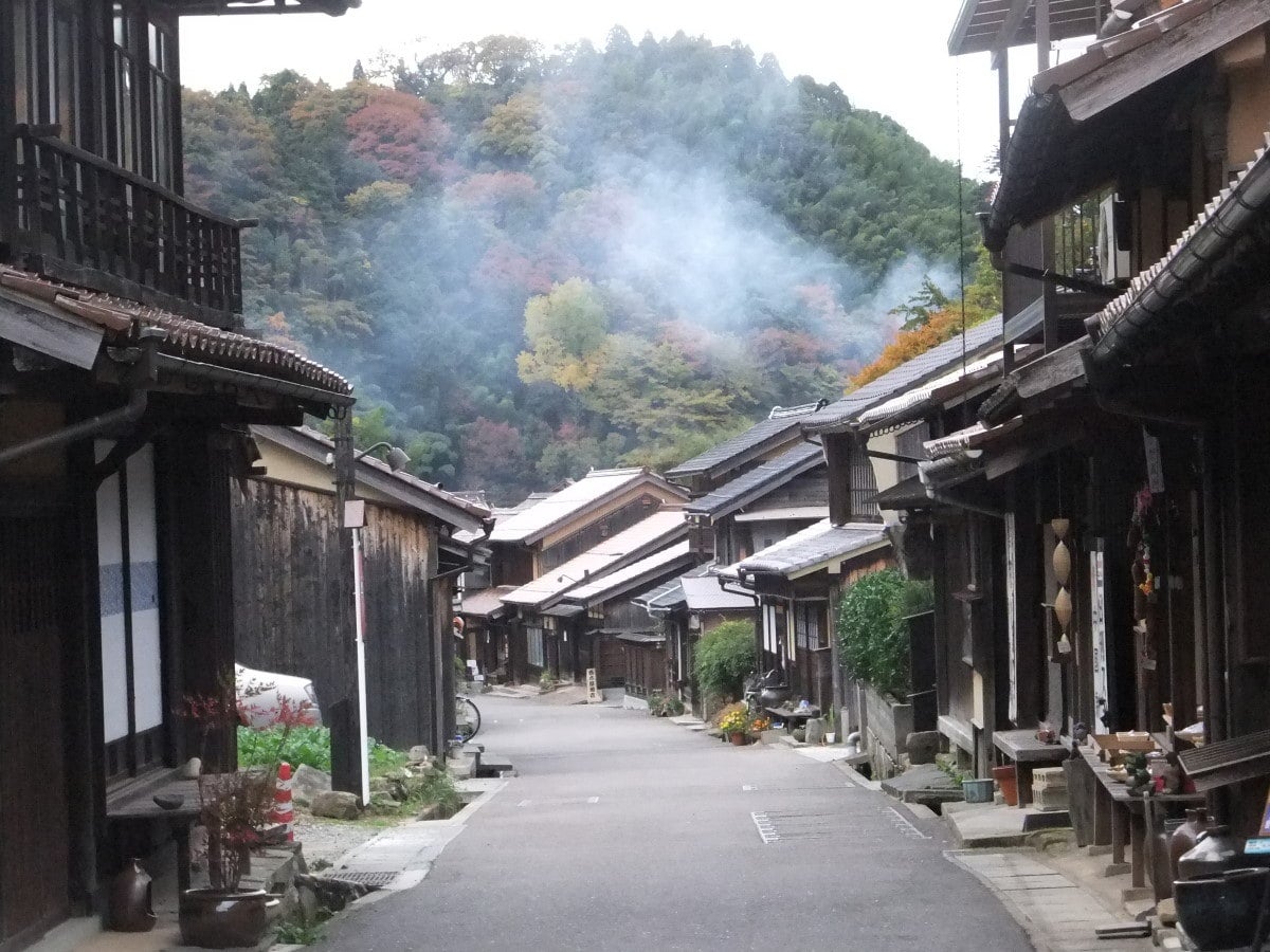 【島根】石見銀山・大森地区の町並み（2012年10月撮影）