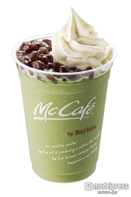 抹茶あずきフラッペ