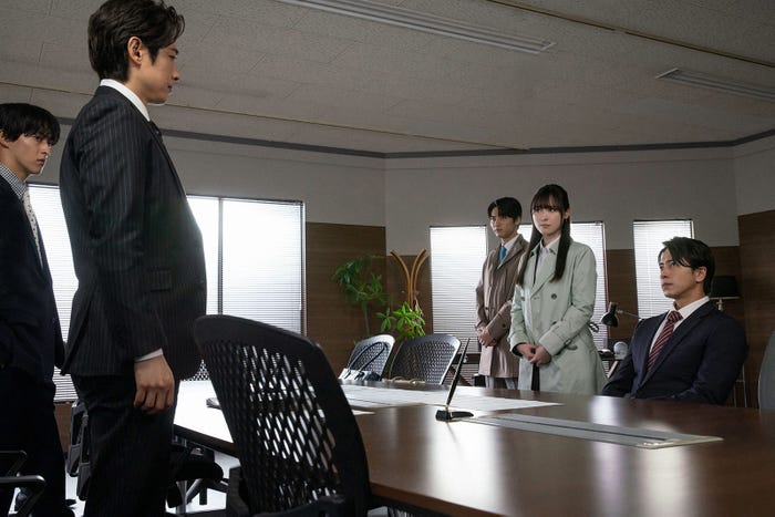 伊藤あさひ、ディーン・フジオカ、板垣瑞生、福原遥、山下智久「正直不動産2」第9話(C)NHK