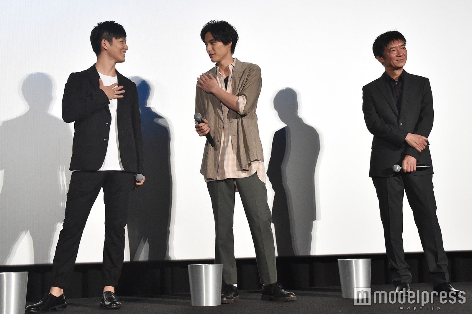 工藤阿須加、福士蒼汰、成島出監督 （C）モデルプレス