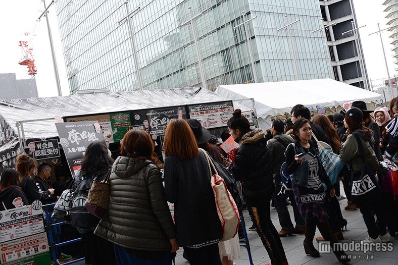 ファンクラブブースの様子