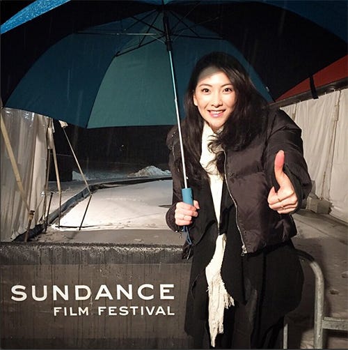 知英Instagramより