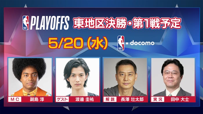 NBAカンファレンスファイナル(東地区)(C)NBA Properties, Inc.