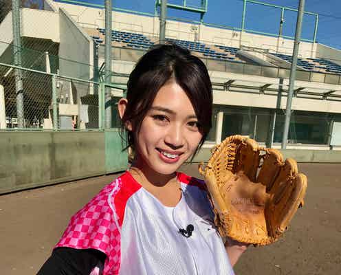 【注目の人物】球速107キロの美しすぎる野球女子・坪井ミサト ホームラン級の“野球愛”語る「憧れ⇒イチロー」「夢⇒自己最高球速」