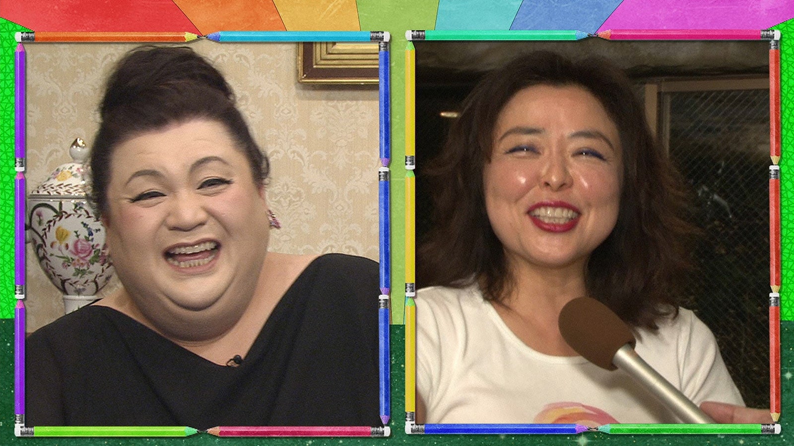 マツコがお客さんを直撃（C）日本テレビ