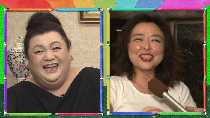 マツコがお客さんを直撃(C)日本テレビ