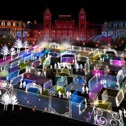 日本初のイルミ迷路登場!「神戸イルミナージュ」夢の世界へ迷い込んだような幻想空間へ/画像提供:イルミナージュ事務局