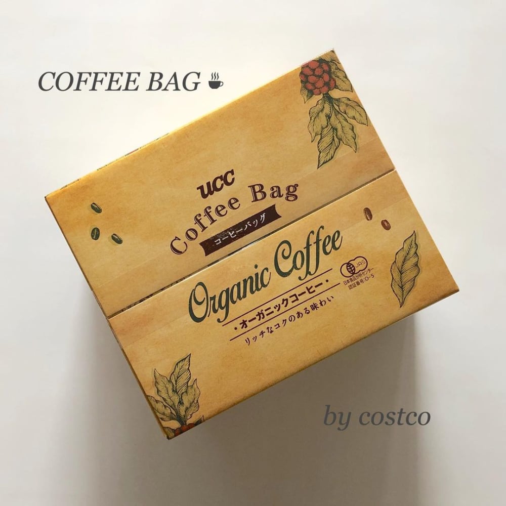 コストコのコーヒーバッグのパッケージ写真
