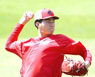 広島ドラ5・赤木 開幕1軍濃厚「しっかり抑えて勝てるように」 最速156キロのドラ2斉藤汰が刺激「負けたくない」