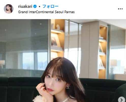 人気YouTuber・Rちゃん、膝上ミニドレスで美脚スラリ「憧れのスタイル」「かっこよくて可愛い」と反響