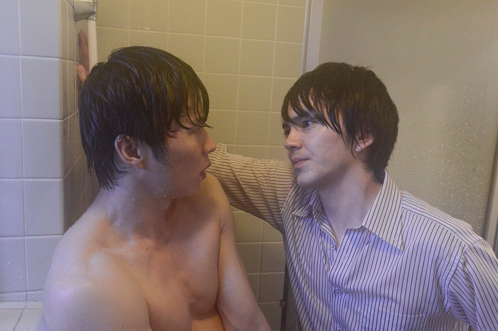 田中圭、林遣都／「おっさんずラブ」より（C）テレビ朝日