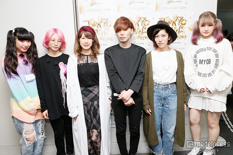 次世代ファッションデザイナー（左から）相羽瑠奈、チョウ・ゴカク、柳坂碧、三浦誠彦、池田名穂、古川詩歩／（C）オサレカンパニー