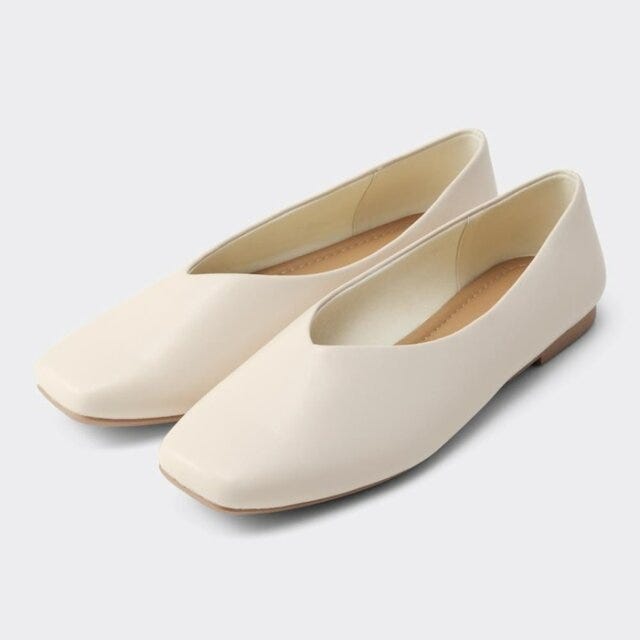 GU　新作　シューズ　フラット