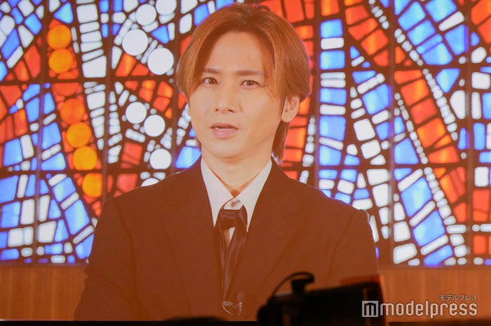 サプライズでビデオメッセージを寄せた堂本光一(C)モデルプレス