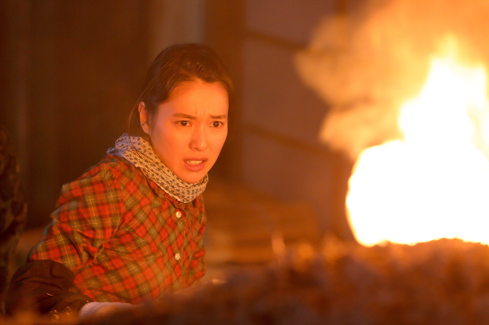 朝ドラ「スカーレット」戸田恵梨香、CGなしで1200度の炎と対峙＜第1話撮影リポート＞