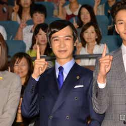 左から:新垣結衣、堺雅人、岡田将生