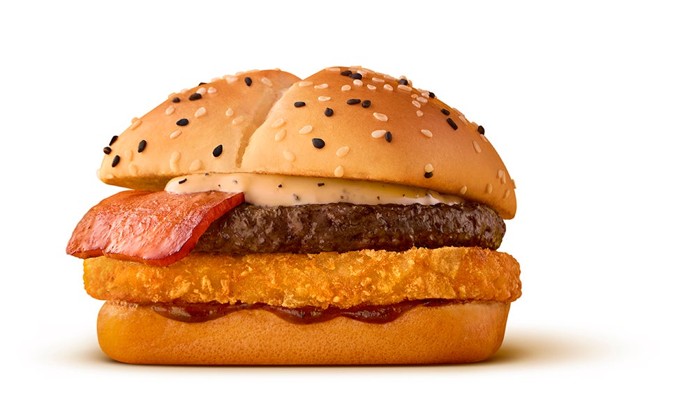 ザク切りポテト＆肉厚ビーフ やみつきコンソメペッパーマヨ／マクドナルド×ドラゴンクエスト第2弾（提供写真）