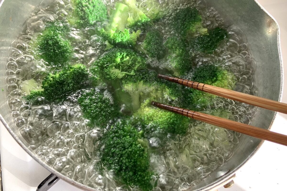 きんに君　ブロッコリー調理法