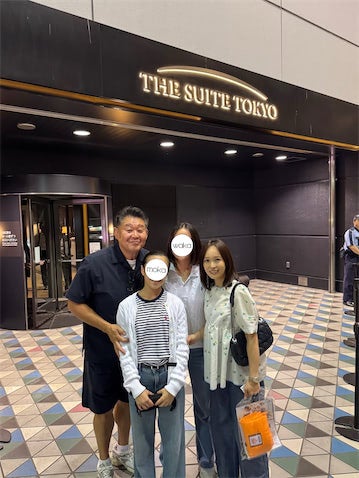 元横綱・花田虎上の妻、家族で‟巨人VS阪神”を観戦「最高のリフレッシュになりました」