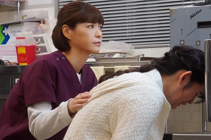 上野樹里「監察医 朝顔」第13話より(C)フジテレビ