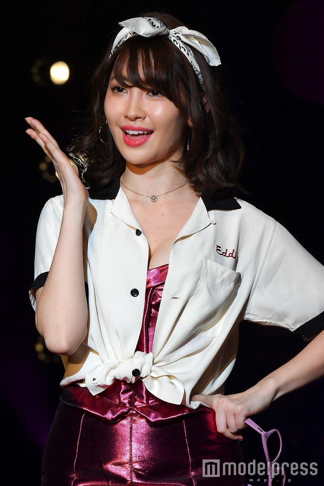 日本一のファッション雑誌『sweet』（宝島社）イベント「sweet collection 2017」に登場した小嶋陽菜（C）モデルプレス