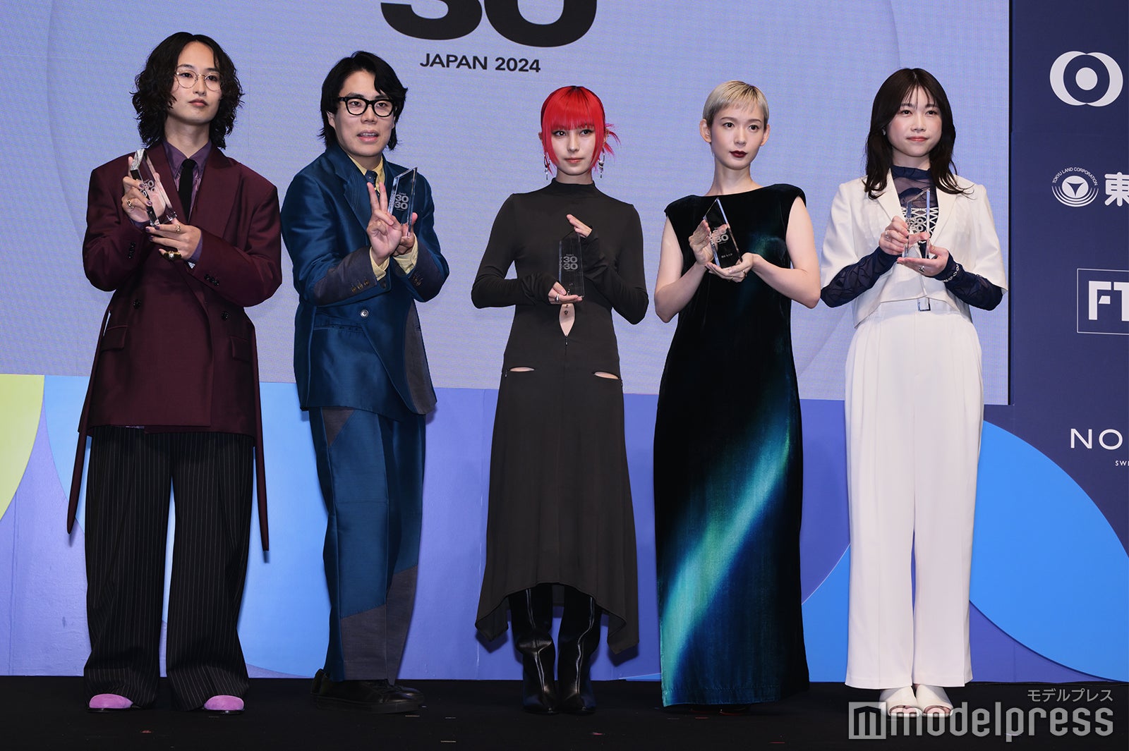 快歩、高比良くるま、a子、穂志もえか、大槻祐依（C）モデルプレス