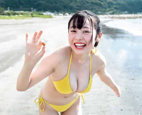 「美少女図鑑アワード2023」白濱美兎、弾ける美バスト開放 ナイスバディにドキッ