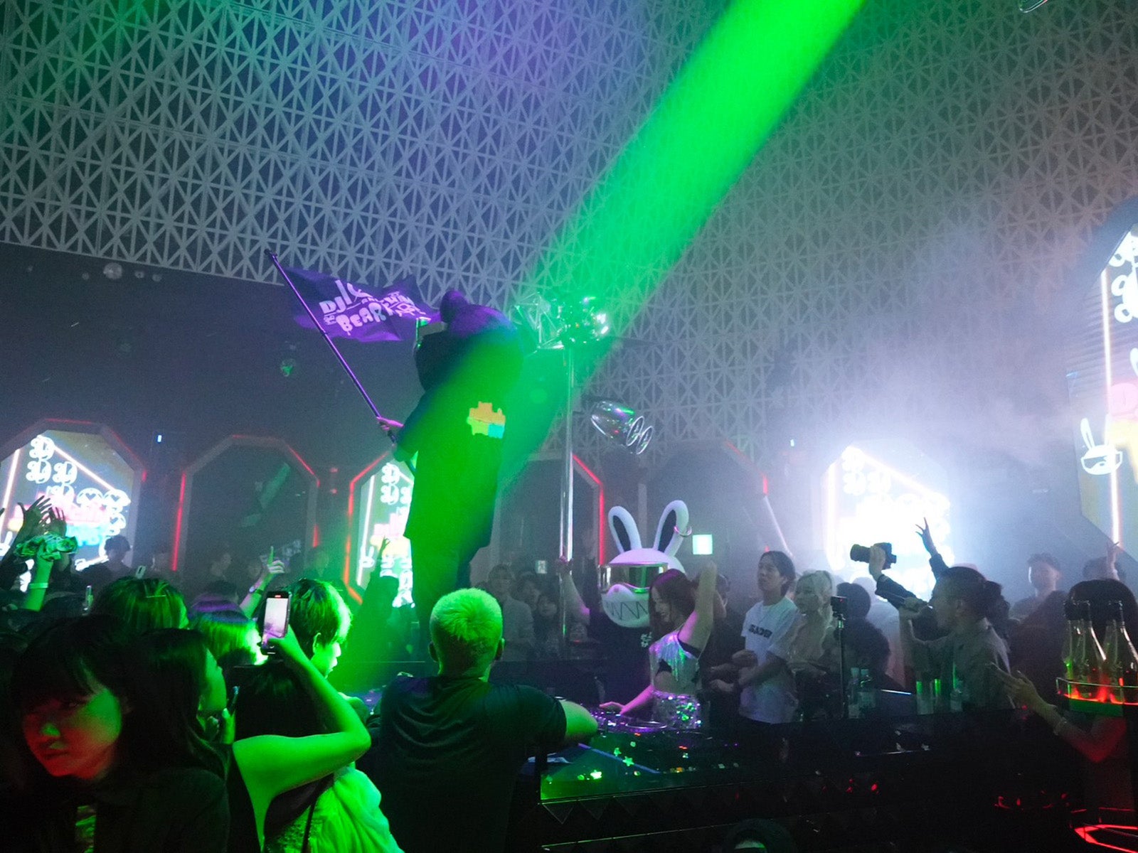 てんちむ「DJてんちむ＆ベアラビ partynight」（提供写真）