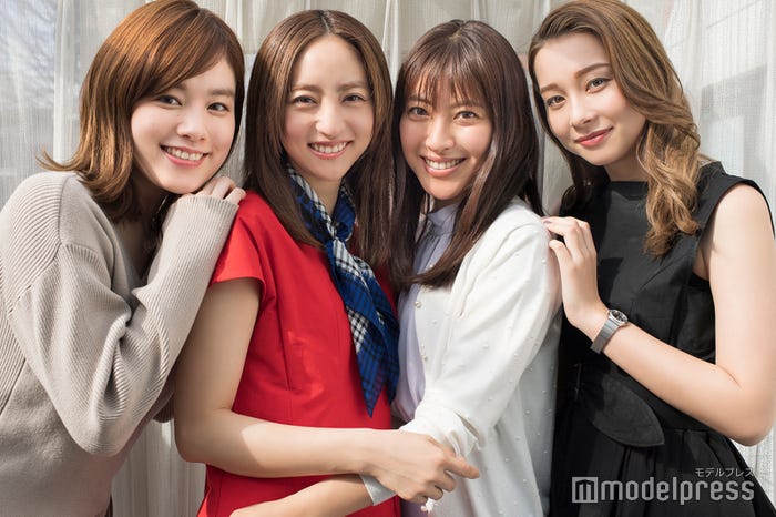 「ピーナッツバターサンドウィッチ」筧美和子、堀田茜、瀧本美織、Niki (C)モデルプレス