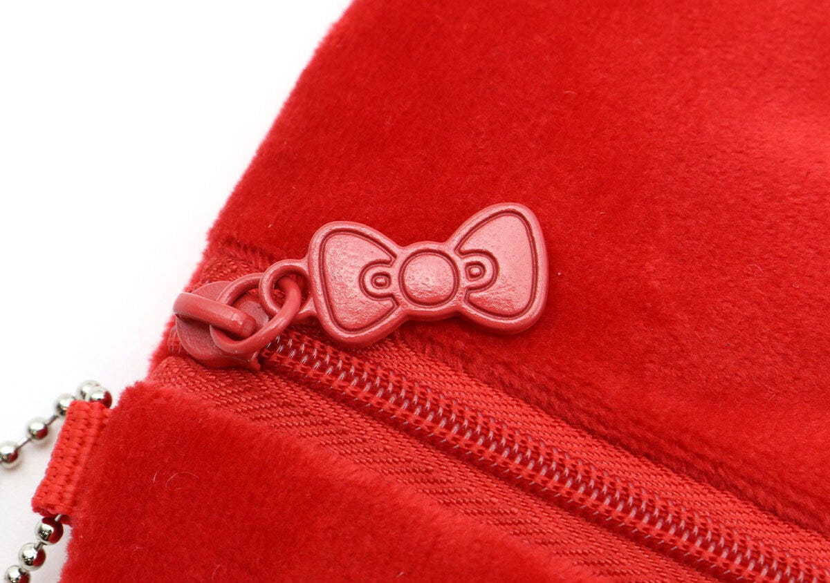 宝島社雑誌付録のＧＬＯＷ5月・6月合併号増刊のメゾンスペシャル×ハローキティのリボンポーチ＆トートバッグ6