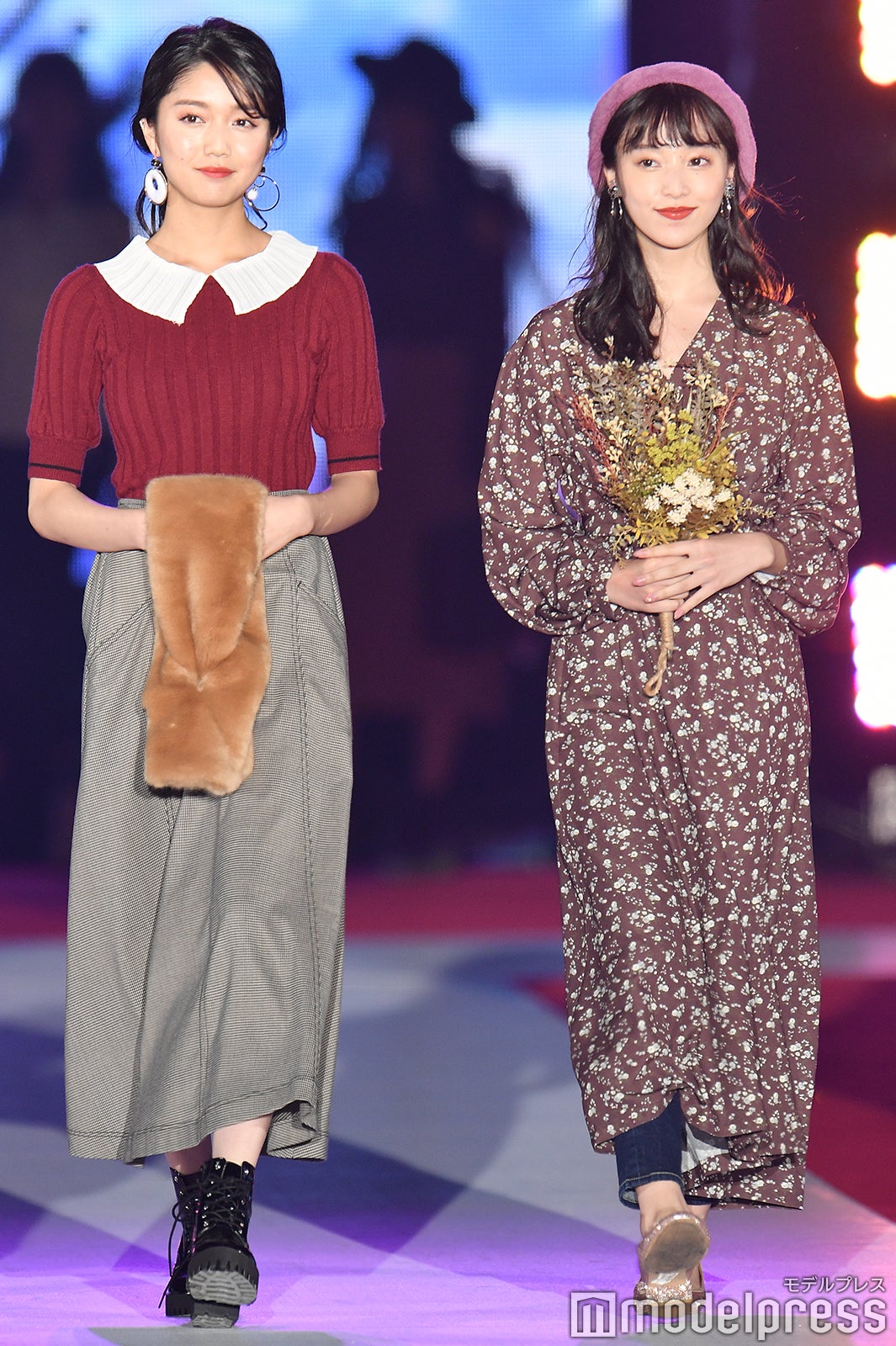 山田愛奈、松川菜々花（C）モデルプレス