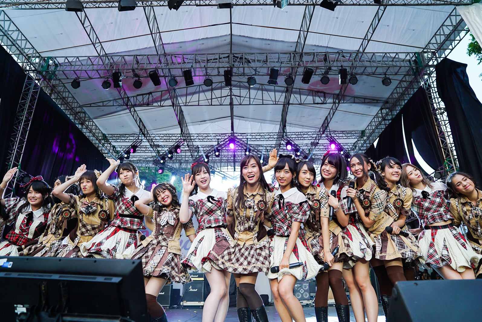 イベントの様子（C）AKS／（C）JKT48 Project