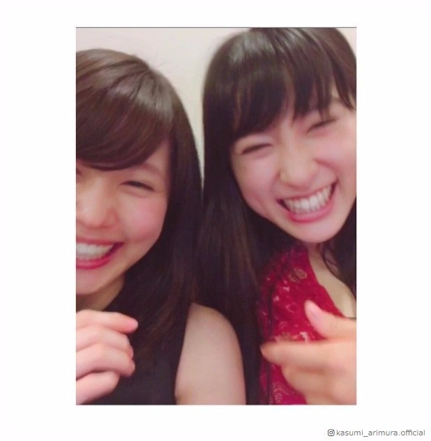 有村架純＆土屋太鳳“天使の笑顔”2ショットに「癒される」の声続々