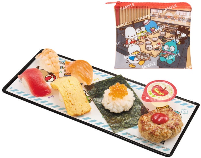 ぷちローセット はぴだんぶいコラボ限定クリアポーチ付き税込580円~※コラボ限定クリアポーチの手配総数31.5万個分が完売次第終了(C)2025 SANRIO CO.,LTD.APPROVAL NO.L660170