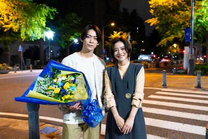 亀梨和也、石原さとみ(C)テレビ朝日